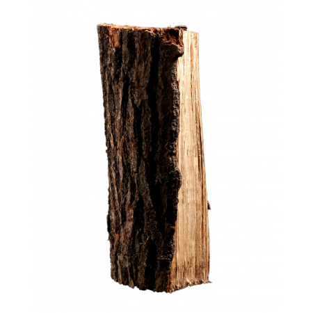 Demi-Palette Bûches Chêne Fendu Séché au Four 25cm, Qualité Premium