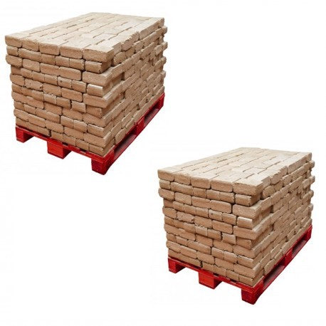 Bûches Compressées Mlle Bûche : 1080 Jour Écologiques, Bois Français Haute Performance