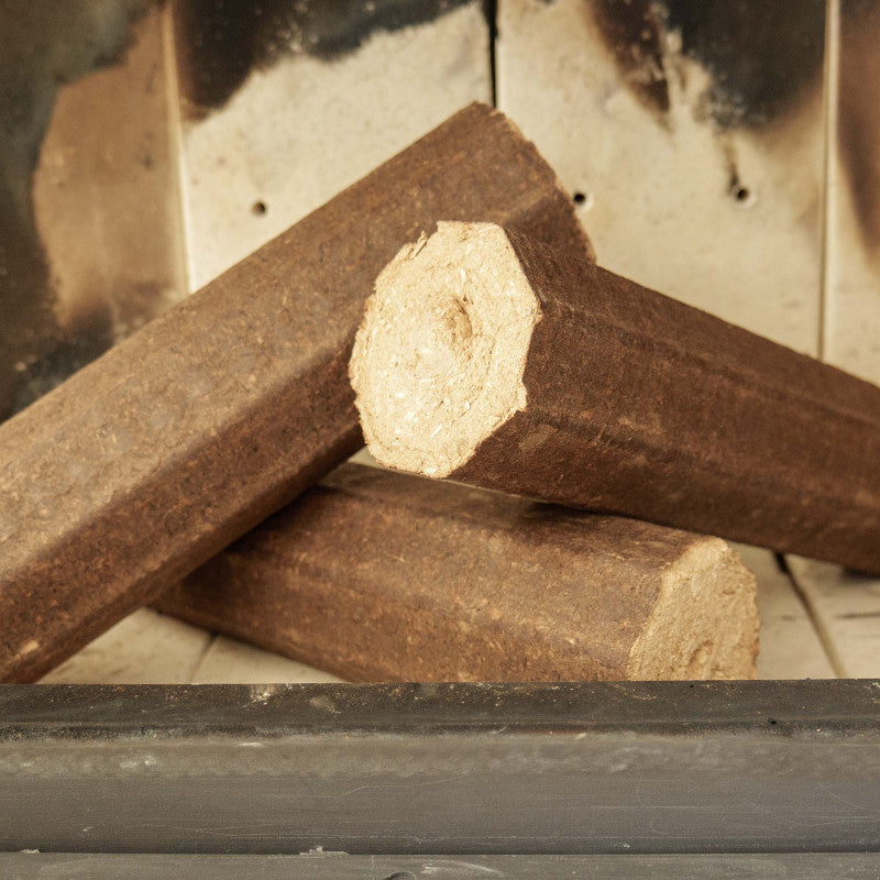 Bûches Compressées Haute Performance Mademoiselle Bûche - 42 Cartons Écologiques