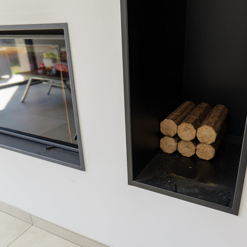 Bûches Compressées Haute Performance Mademoiselle Bûche - 42 Cartons Écologiques