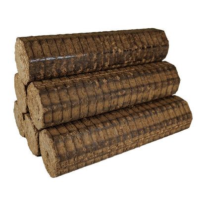 Bûches Compressées Haute Performance Mademoiselle Bûche - 42 Cartons Écologiques