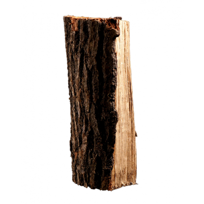 Demi-Palette Bûches Chêne Fendu Séché au Four 25cm, Qualité Premium