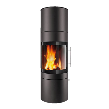 Poêle à Bois HARK 117 ECOplus 6KW Design Élégant Accumulateurs Chaleur Longue Durée