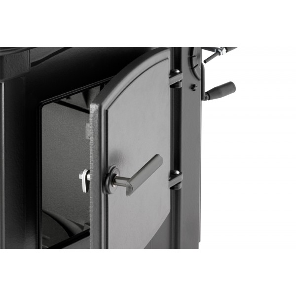 Poêle à Bois Nestor Martin STANDFORD9+ 9KW Fonte, Vitre Propre, Efficace