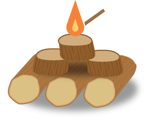 Bûches Compressées Jour Haute Performance 1620 Pièces Écologiques Bois Français